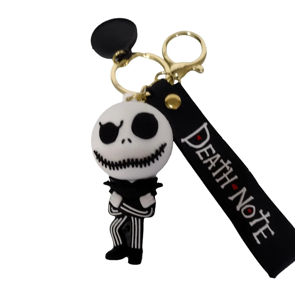The Nightmare Before Christmas, Jack Skellington, Death Note Keychain/Bagcharm